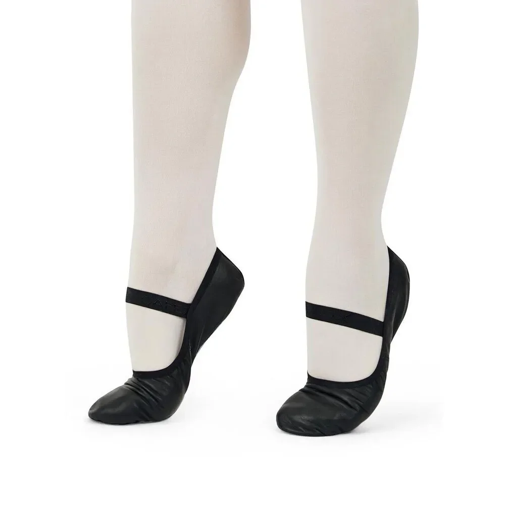 Pre-Owned Dance Ballet Shoes Capezio Toddler 9.5W Leather Full Sole